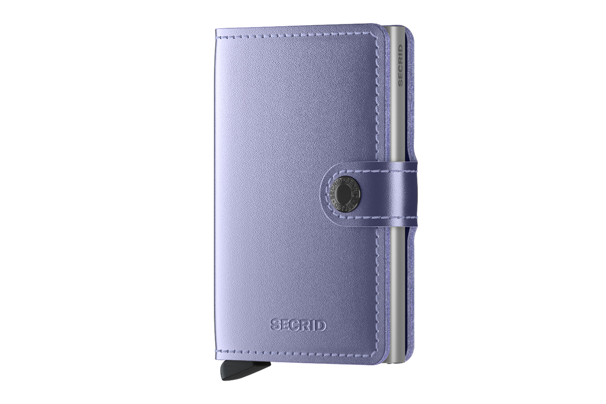 Secrid Miniwallet Metallic Lila